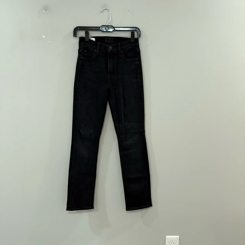 Mother Jeans The Mid Rise Dazzler Ankle in Deep End